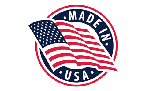 GlucoBerry made in USA manufacturing badge